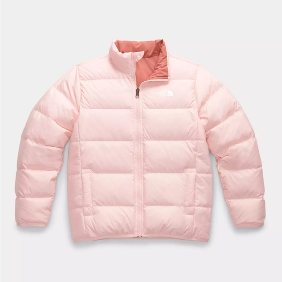 youth reversible andes puffer jacket size L